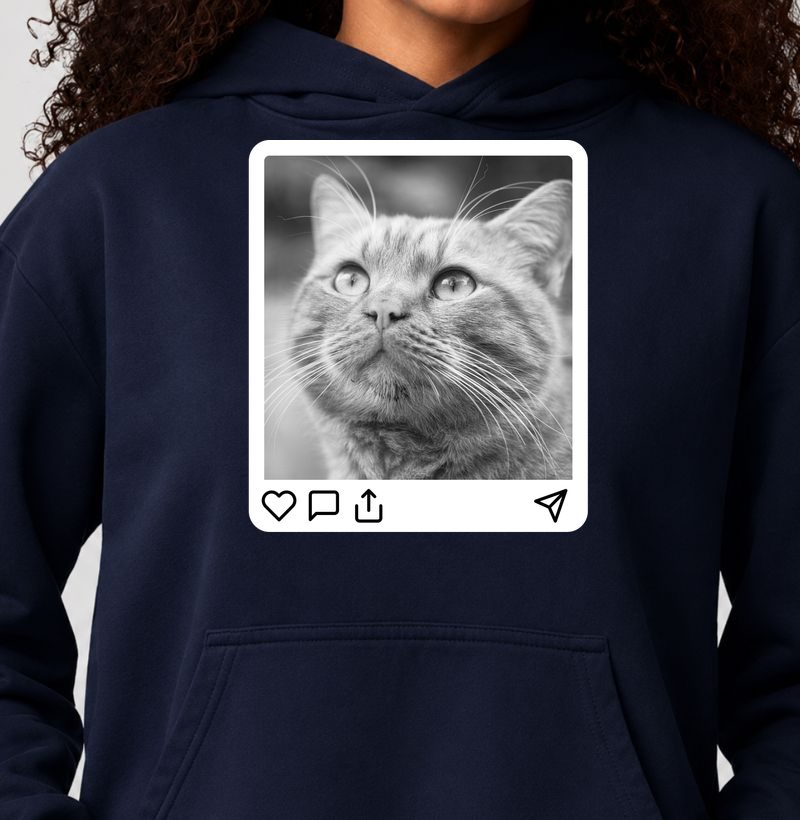 Purrfect Post - Opção Orange Cat