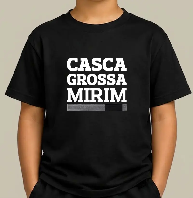 Casca grossa mirim - faixa cinza