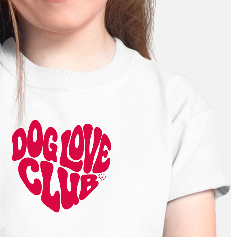 Dog Love Club - Camiseta Infantil