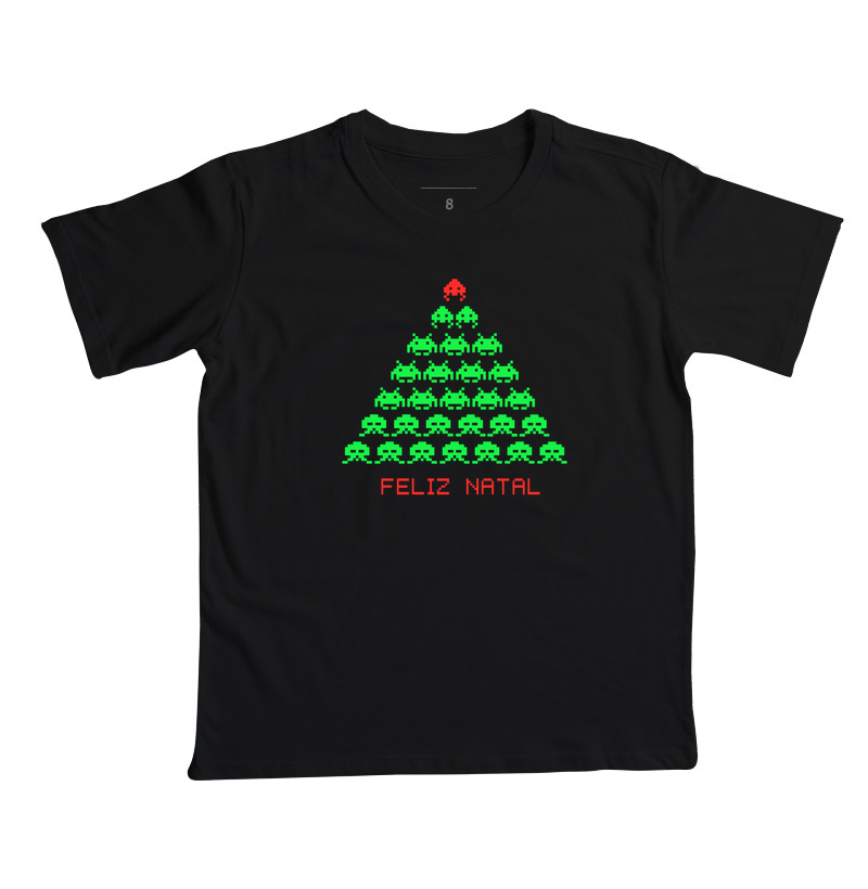 Feliz Natal 8-bit Árvore Pixel