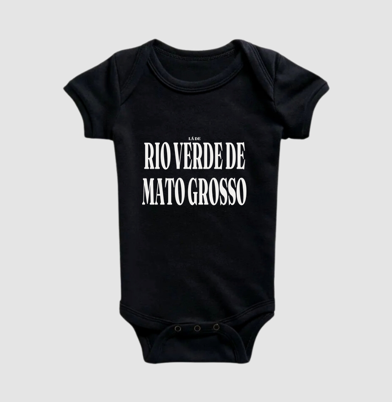 Rio Verde de Mato Grosso | Tipografia MS - Body Infantil