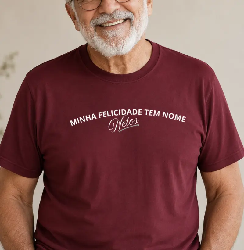 Minha felicidade são os netos 