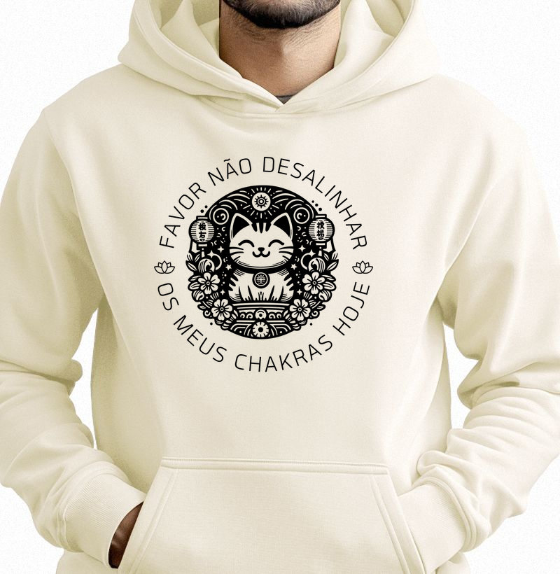 Não desalinhe meus chakras hoje