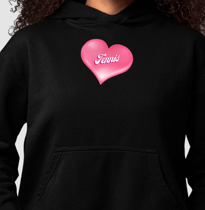 Tennis Pink Heart