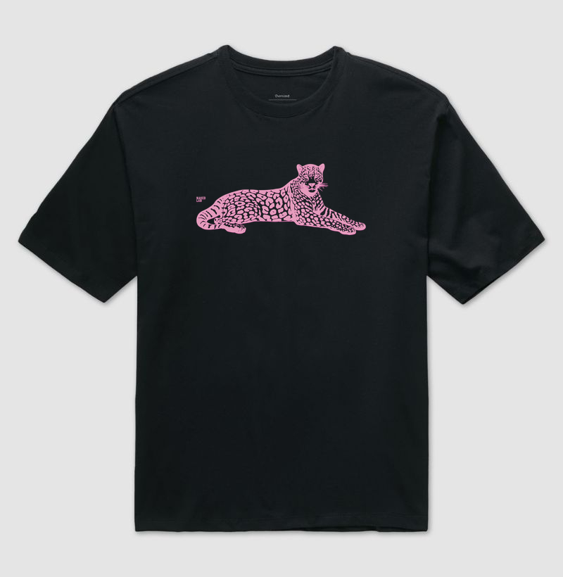 Camiseta Onça Chill Oversized