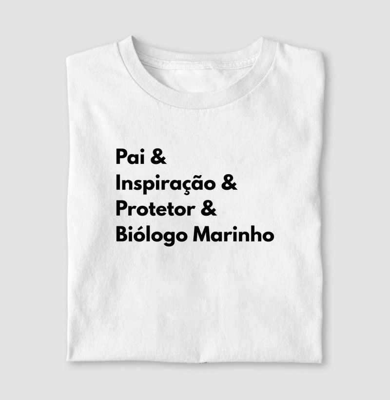 Pai Biólogo Marinho