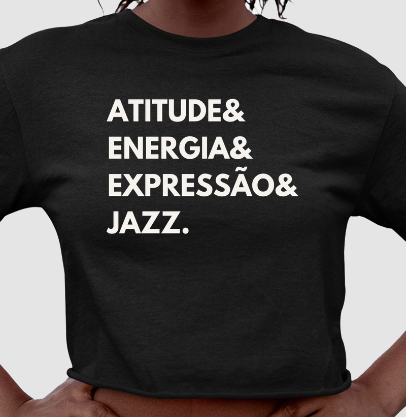 Atitude, energia, expressão, jazz