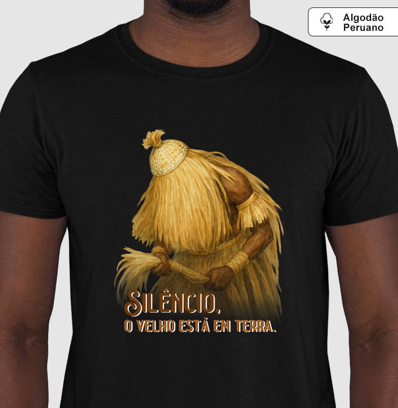 Silêncio, o velho está em terra