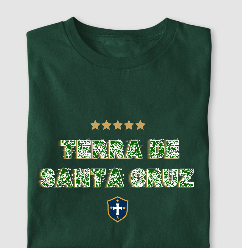 Camiseta Brasil - Terra de Santa Cruz