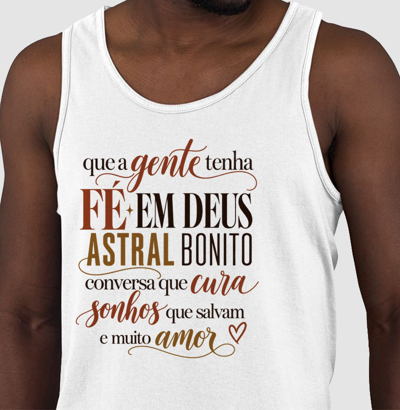 Que a gente tenha fé em Deus - Regata