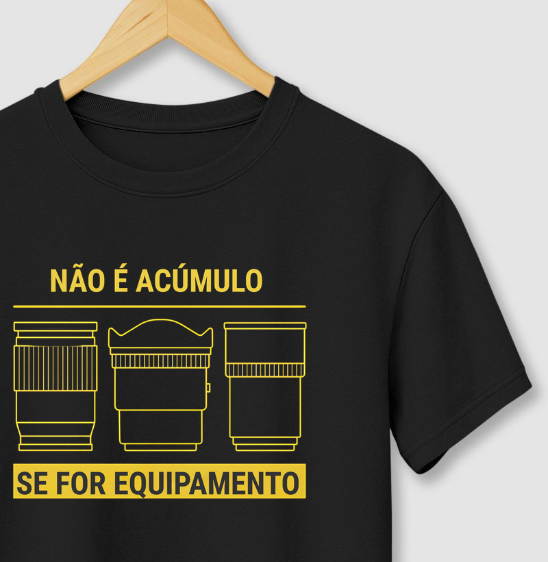 Não é acúmulo se for equipamento