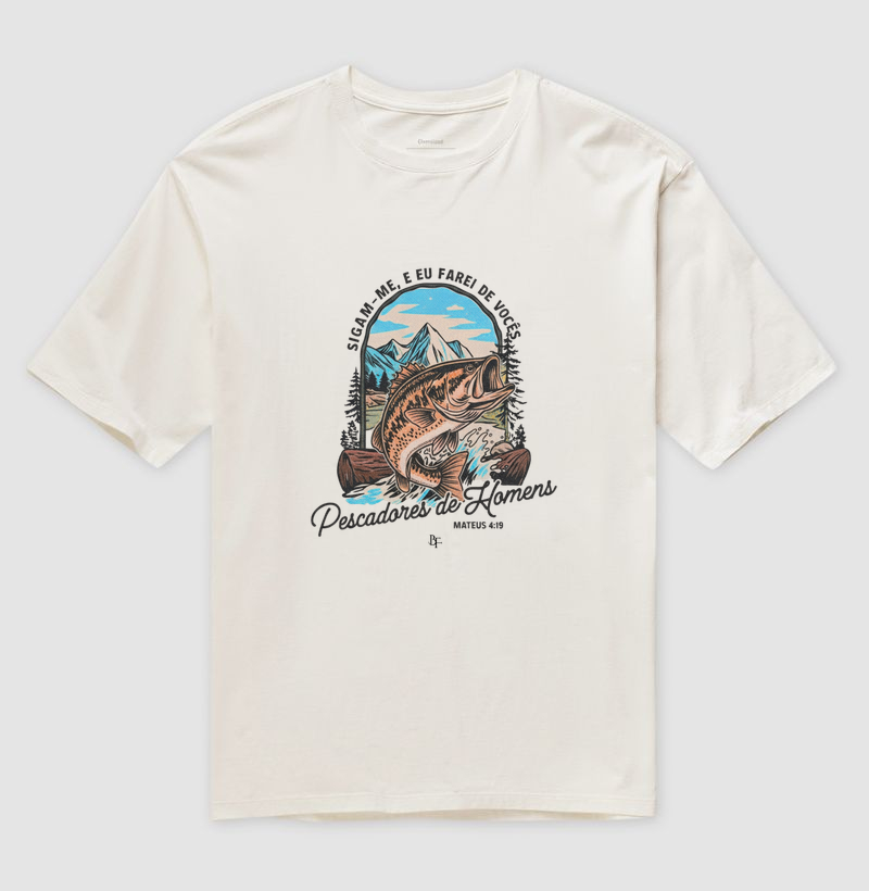 Pescadores de Homens - Camiseta Oversized
