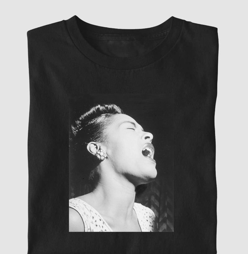Billie Holiday, Downbeat, N.Y. 1947 - Camiseta Infantil