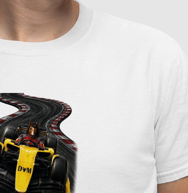 Camiseta Piloto de Corrida F1 Equino