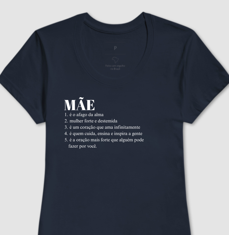 Camiseta mãe dicionário