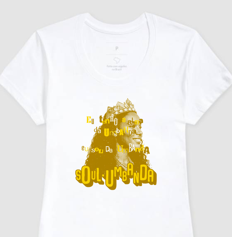 camiseta OXUM soulumbanda feminina