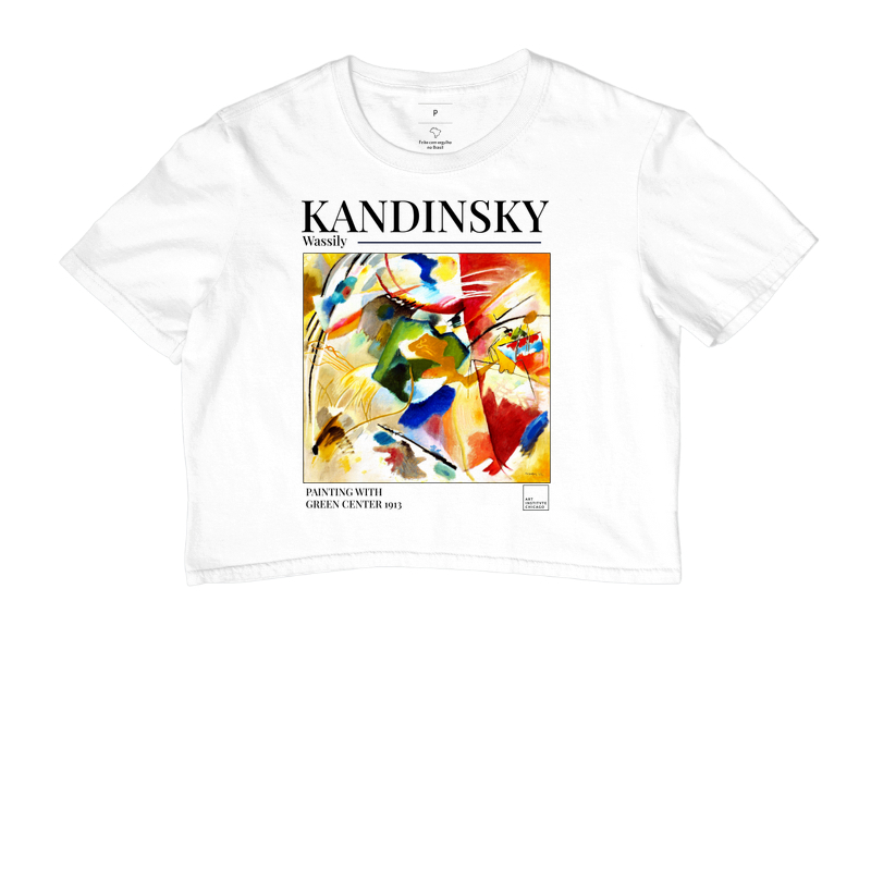 Painting With Green Center  (1913) - Kandinsky