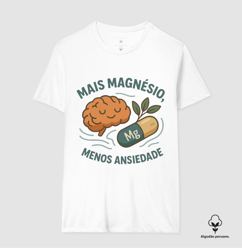 Mais magnésio menos ansiedade