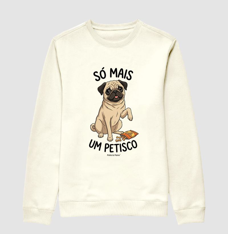 SUÉTER MOLETOM PUG PETISCO