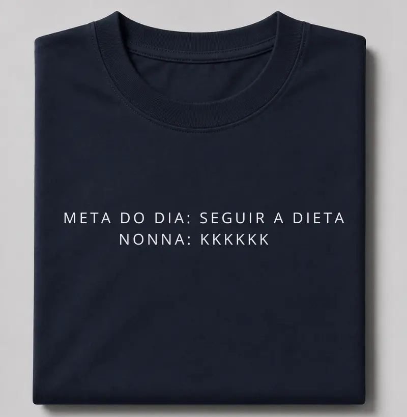 Meta do dia: Seguir a dieta
