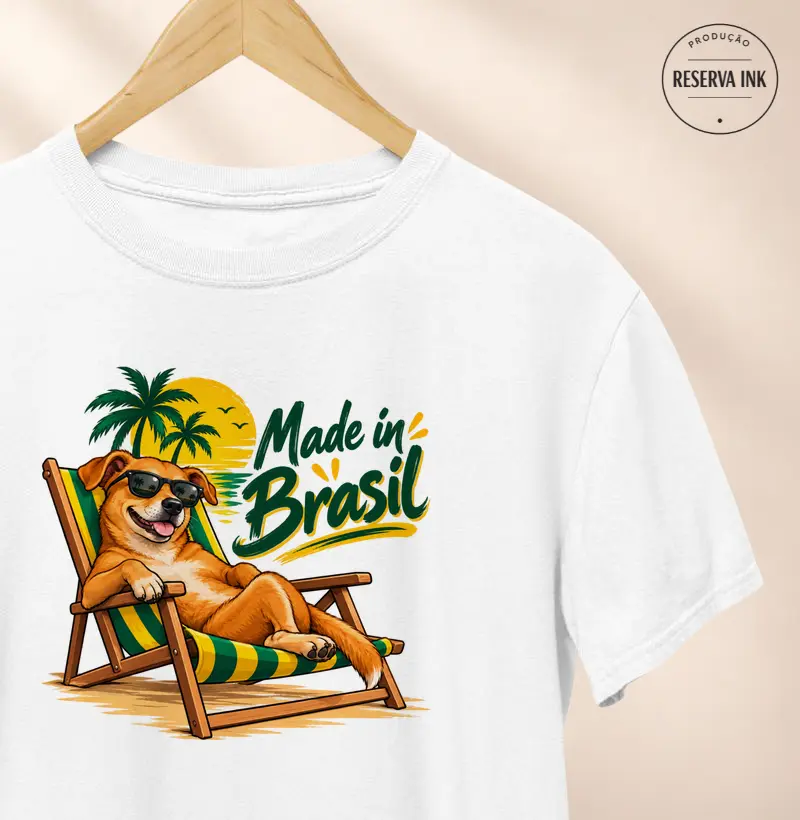 Caramelo Made in Brasil - Camiseta