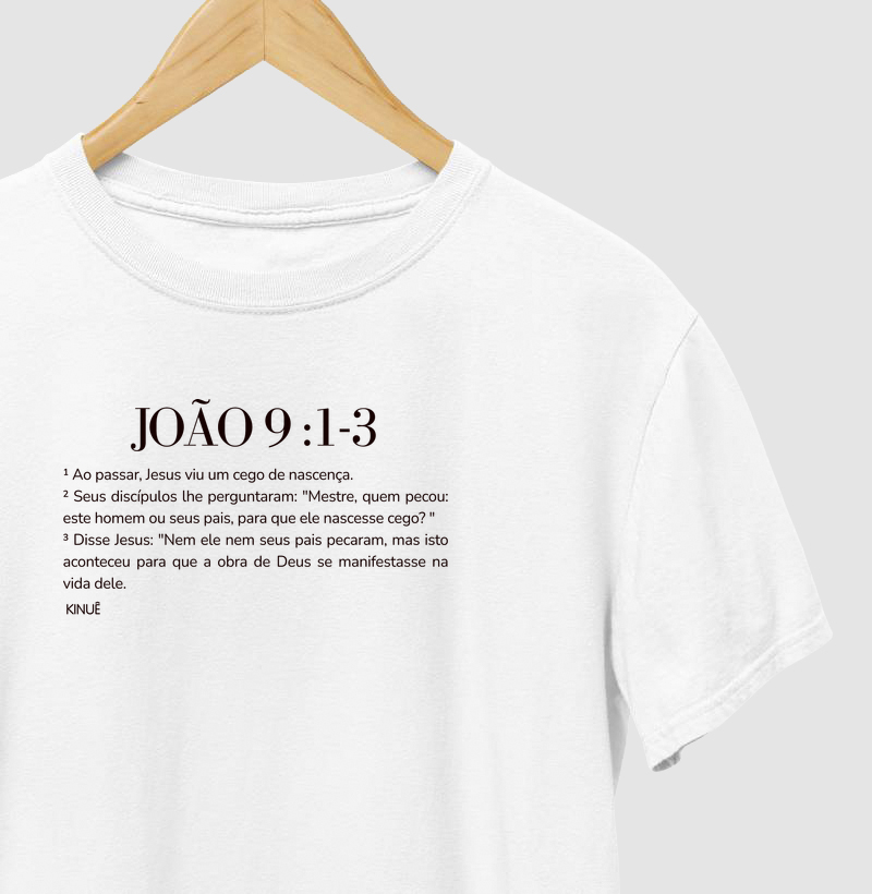 Versículos inclusivos - João 9 : 1-3