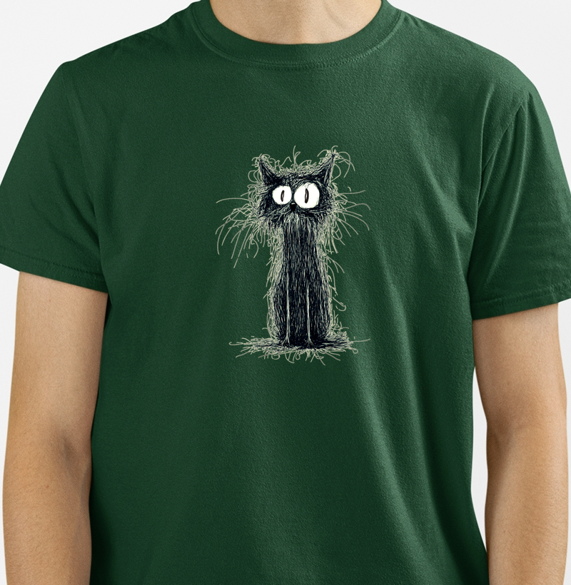 Black Stray Cat