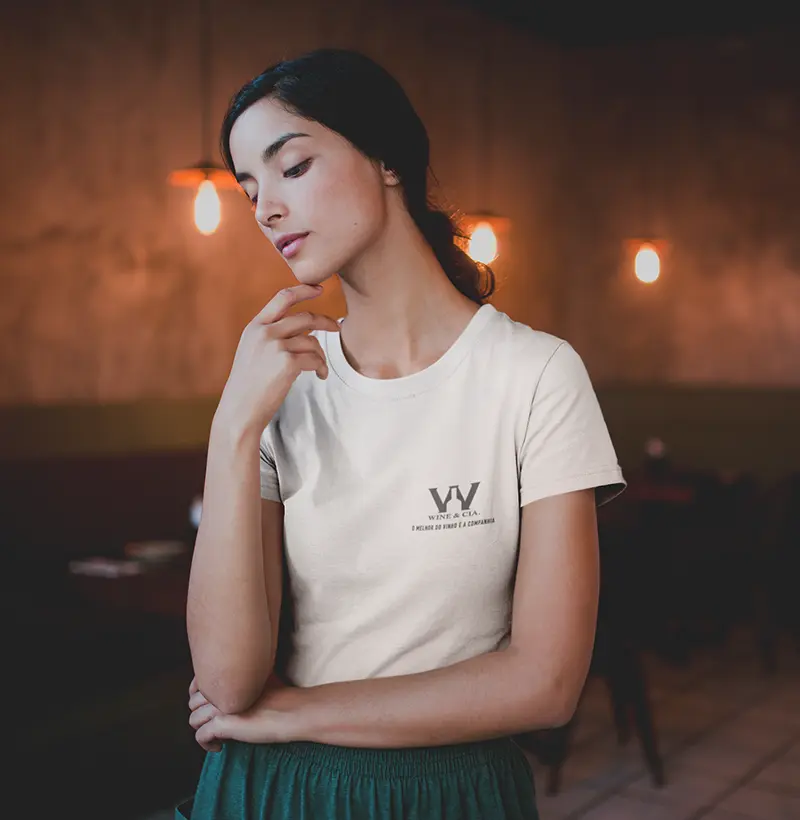 Camiseta O Melhor do Vinho Wine e Cia 3