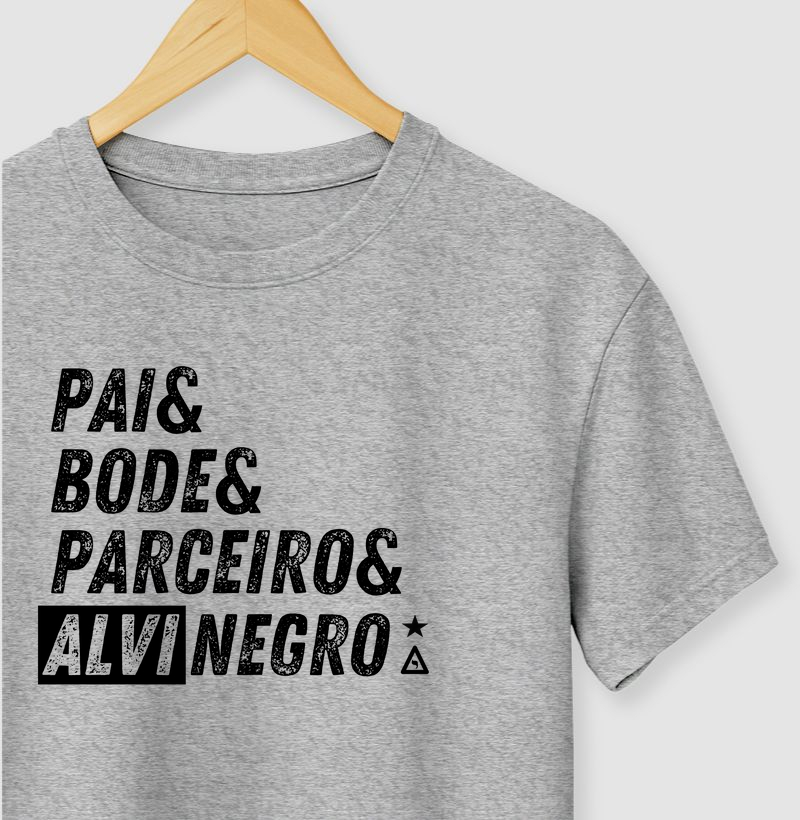 Camiseta Bode Alvinegro 8 - Mr. GADU
