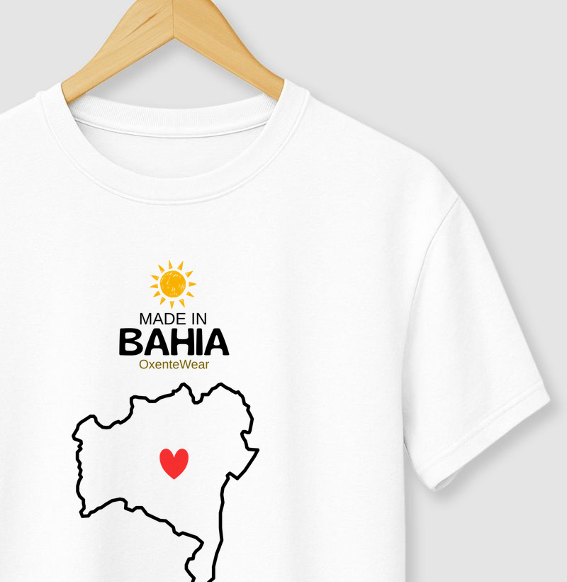 Camiseta Made in Bahia | OxenteWear