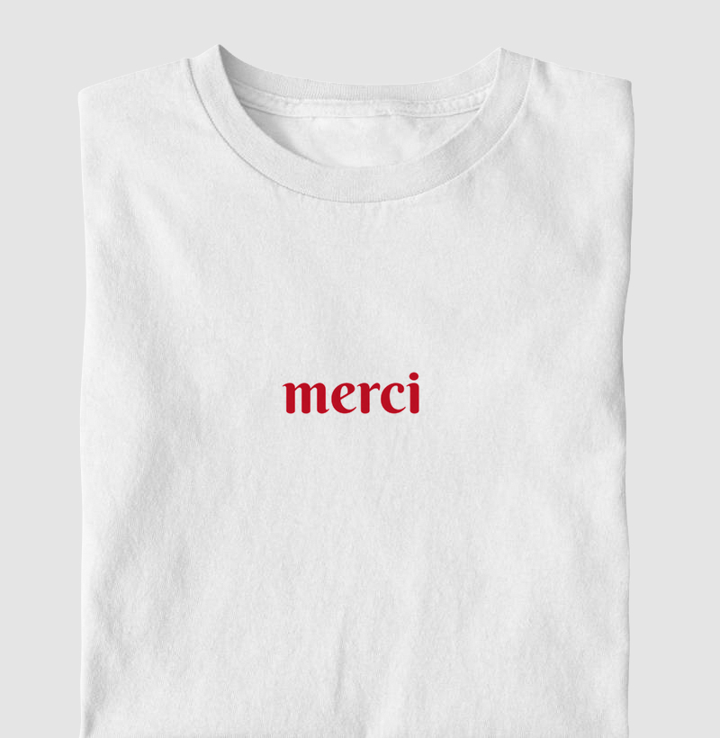 Camiseta Merci Red