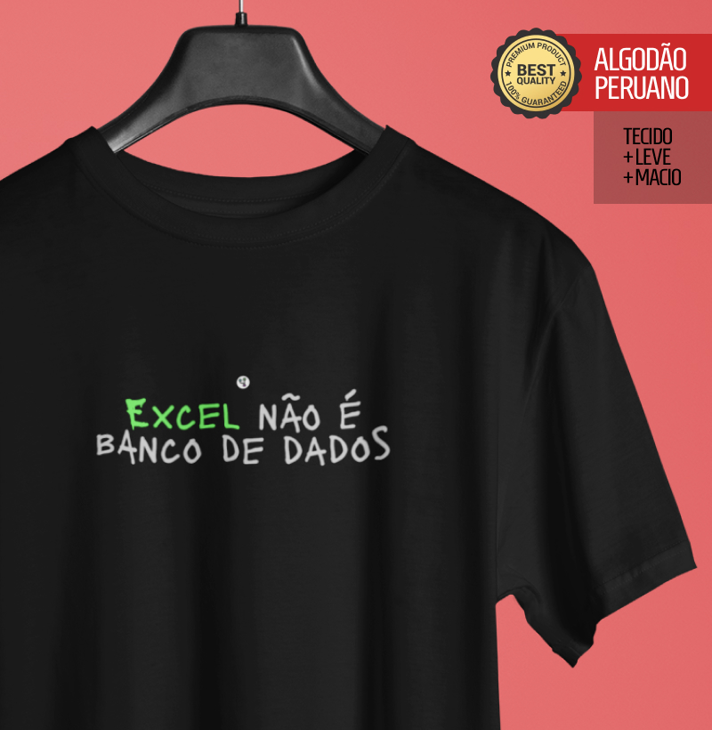 Excel Não é Banco de Dados