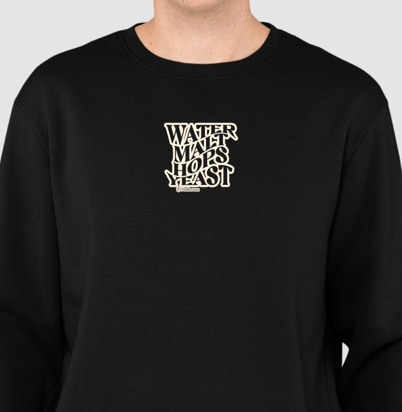 Water, Malt, Hops, Yeast.