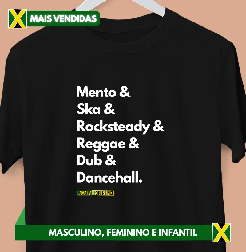 Mento & Ska & Rocksteady & Reggae & Dub & Dancehall.
