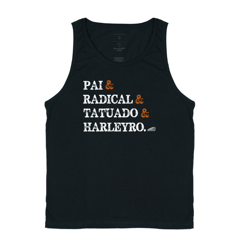 Pai Radical Tatuado Harleyro