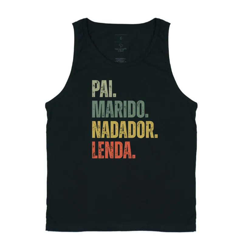 Pai. Marido. Nadador. Lenda.
