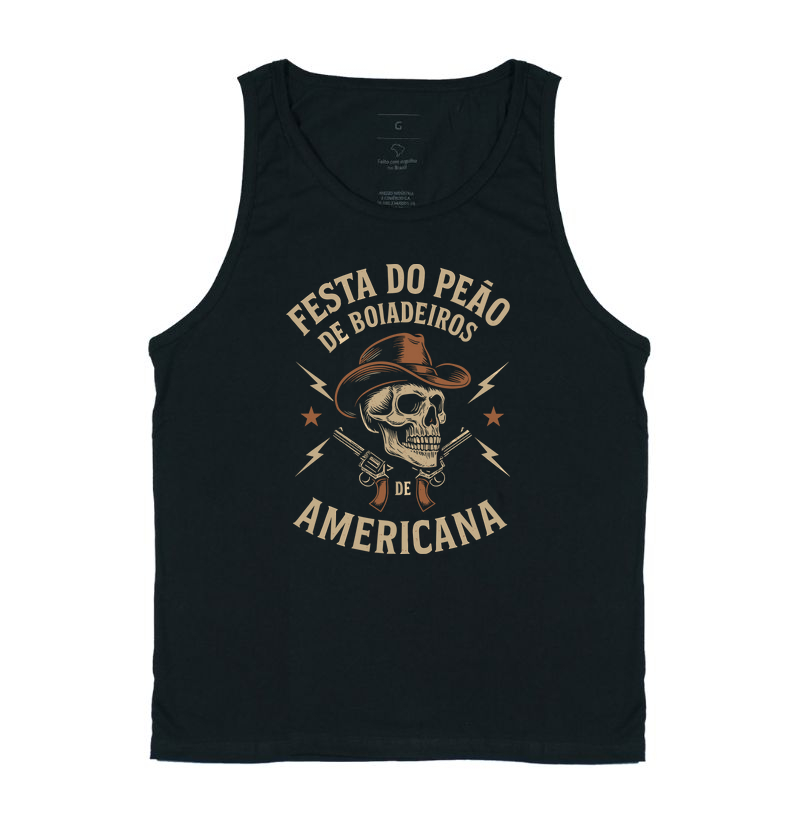 Camiseta Country Rodeio Festival de Boiadeiros Peão de Americana Magnata556
