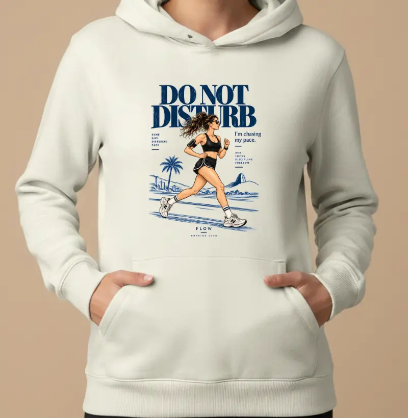 Hoodie Moletom Corrida - Do Not Disturb