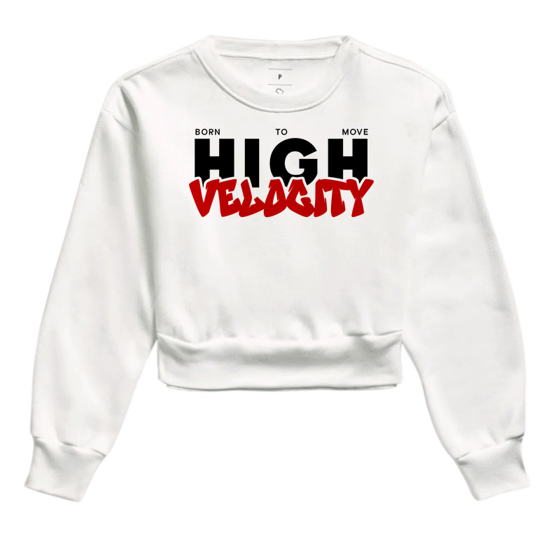 Cropped Moletom - HIGH VELOCITY