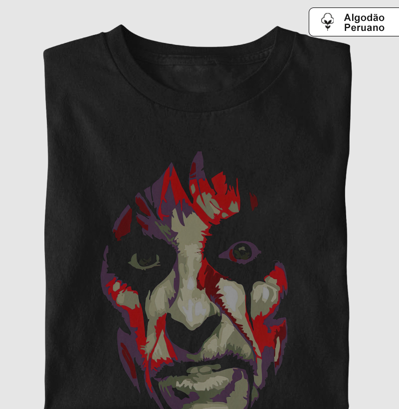 Camiseta Algodão Peruano Alice Cooper