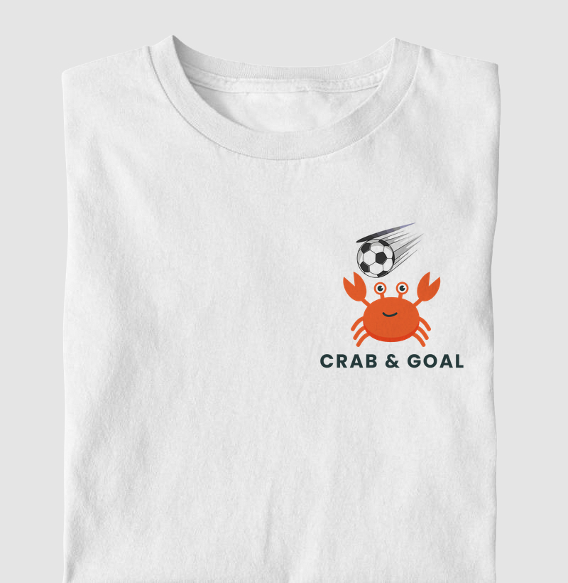 Camiseta Infantil Crab and Goal