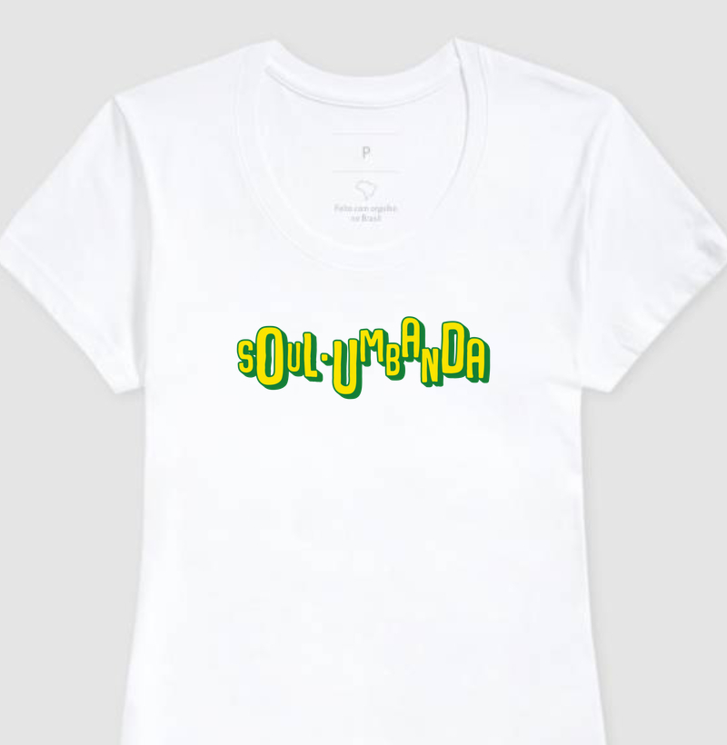 camiseta SOULUMBANDA feminina