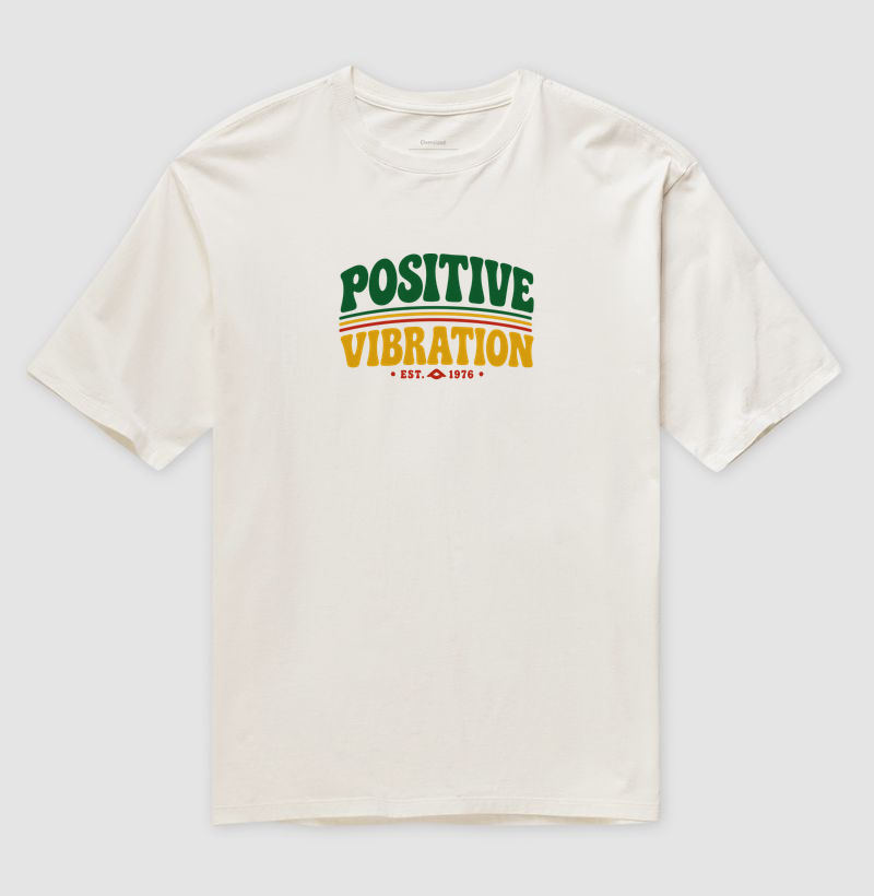 Positive Vibration – Camiseta Reggae Vintage