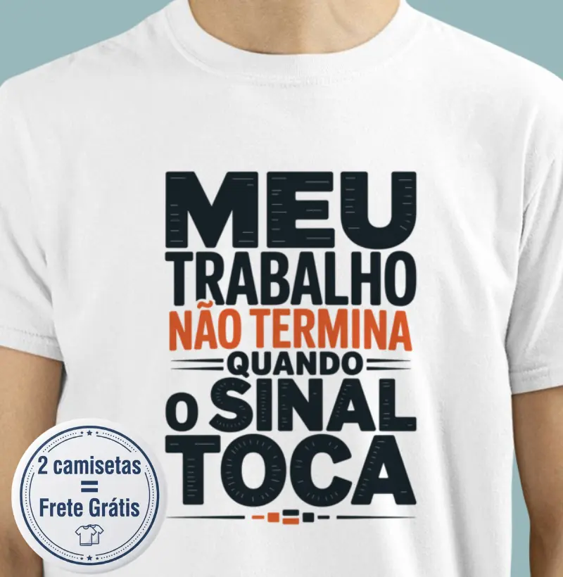 Camiseta Premium Professor/Pedagogo