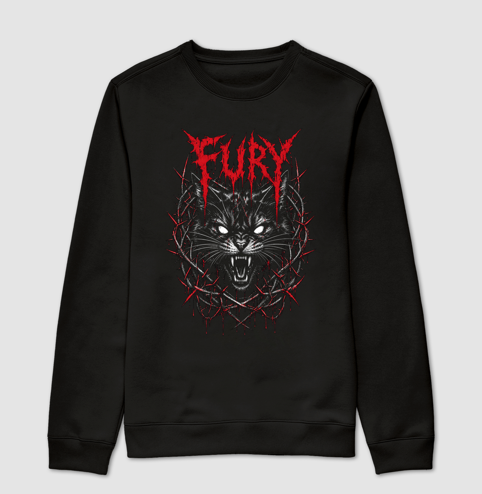 Fury - Suéter Moletom