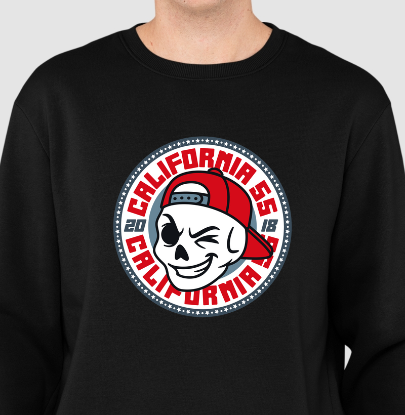 California 55 - Moletom - Peito