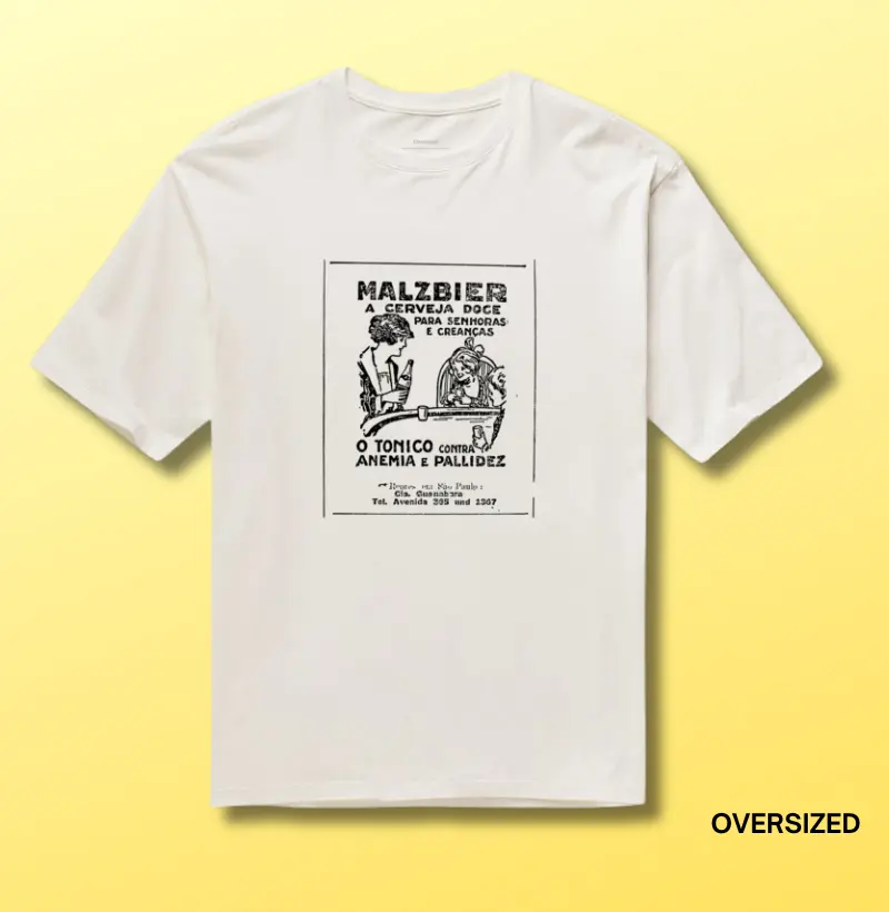Malzbier - Camiseta Oversized