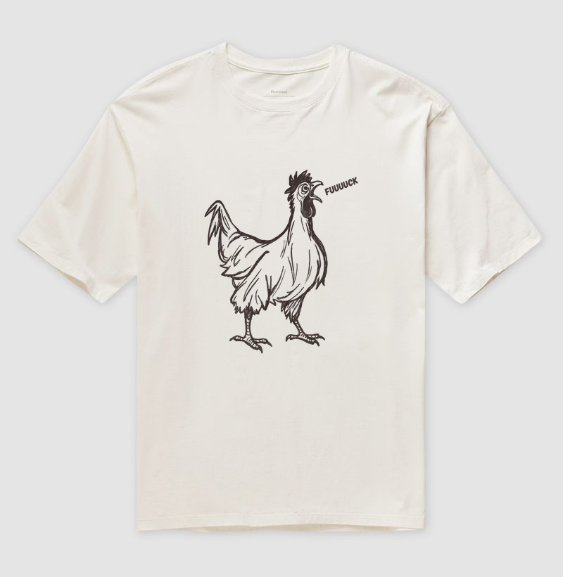 Camiseta UMA GALINHA