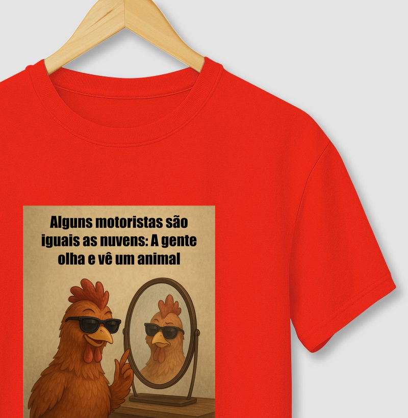 Camiseta - Motoristas parecem nuvens