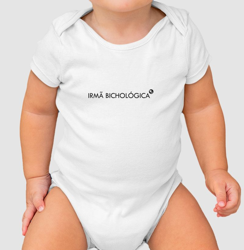 Família Bichológica - Irmã - Body Infantil